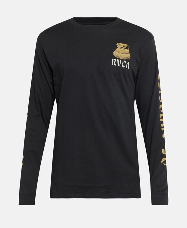 

Топ с длинными рукавами RVCA, черный
