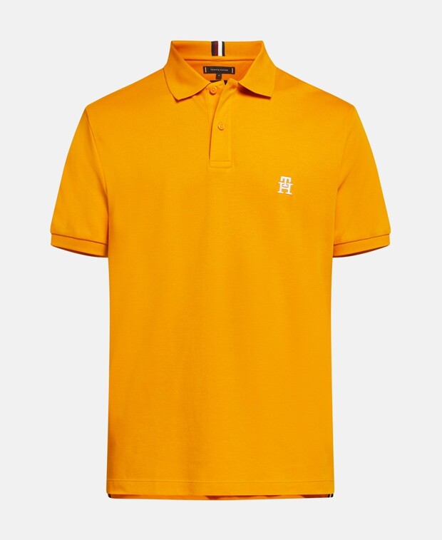 

Рубашка поло Tommy Hilfiger, охра