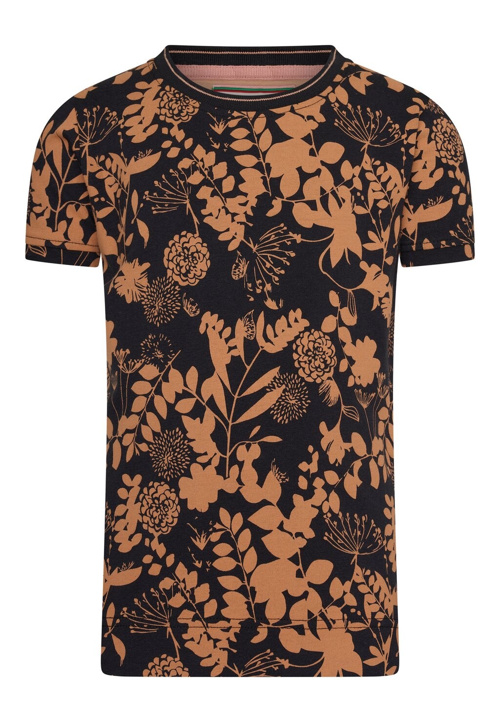 

Футболка с принтом SUN MOON WITH FLORAL PATTERN 4funkyflavours, цвет anthracite