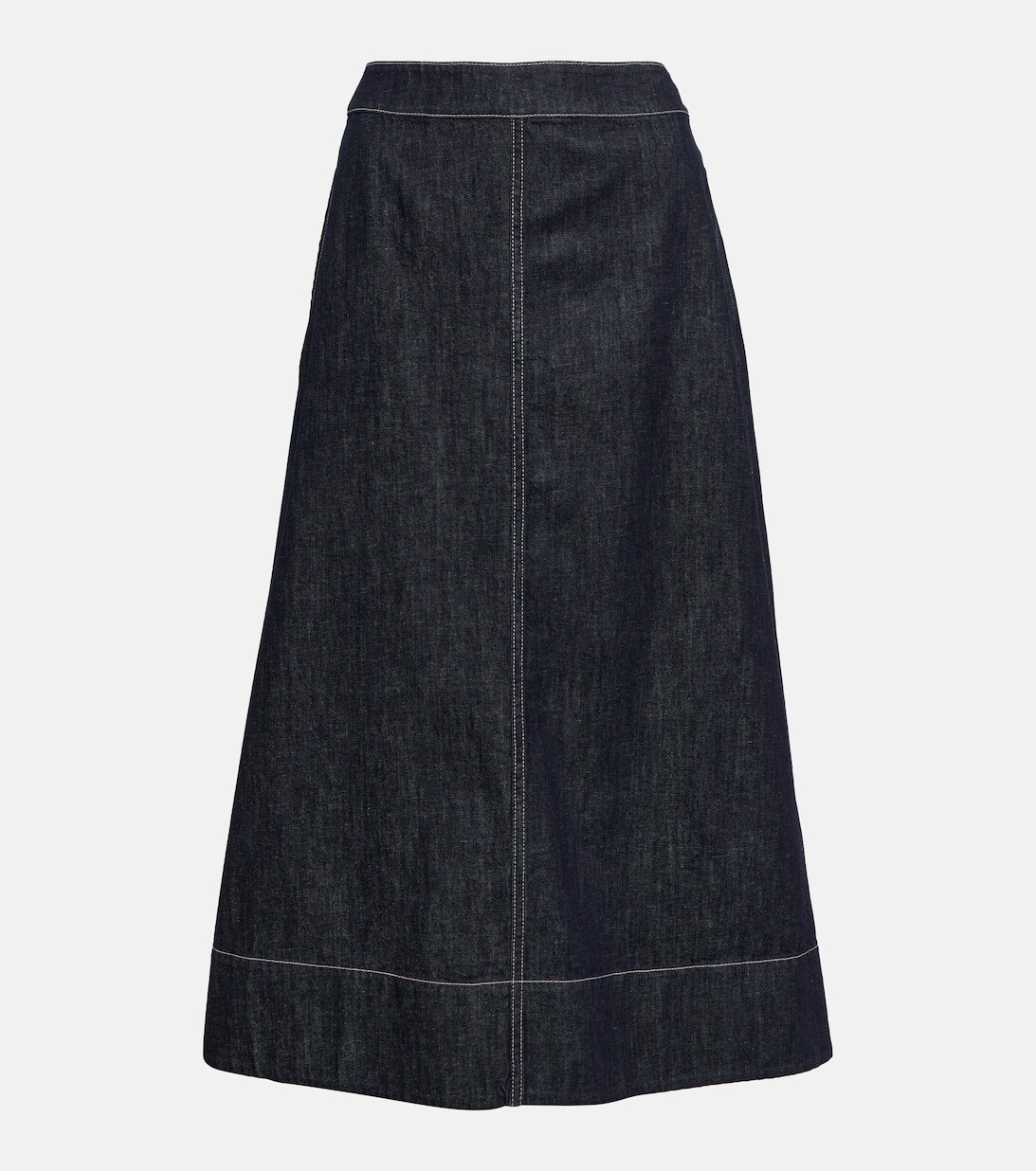 

Джинсовая юбка миди Barbara 'S MAX MARA, синий