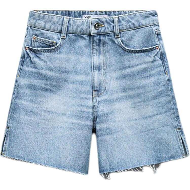 

Джинсовые шорты женские синие Zara