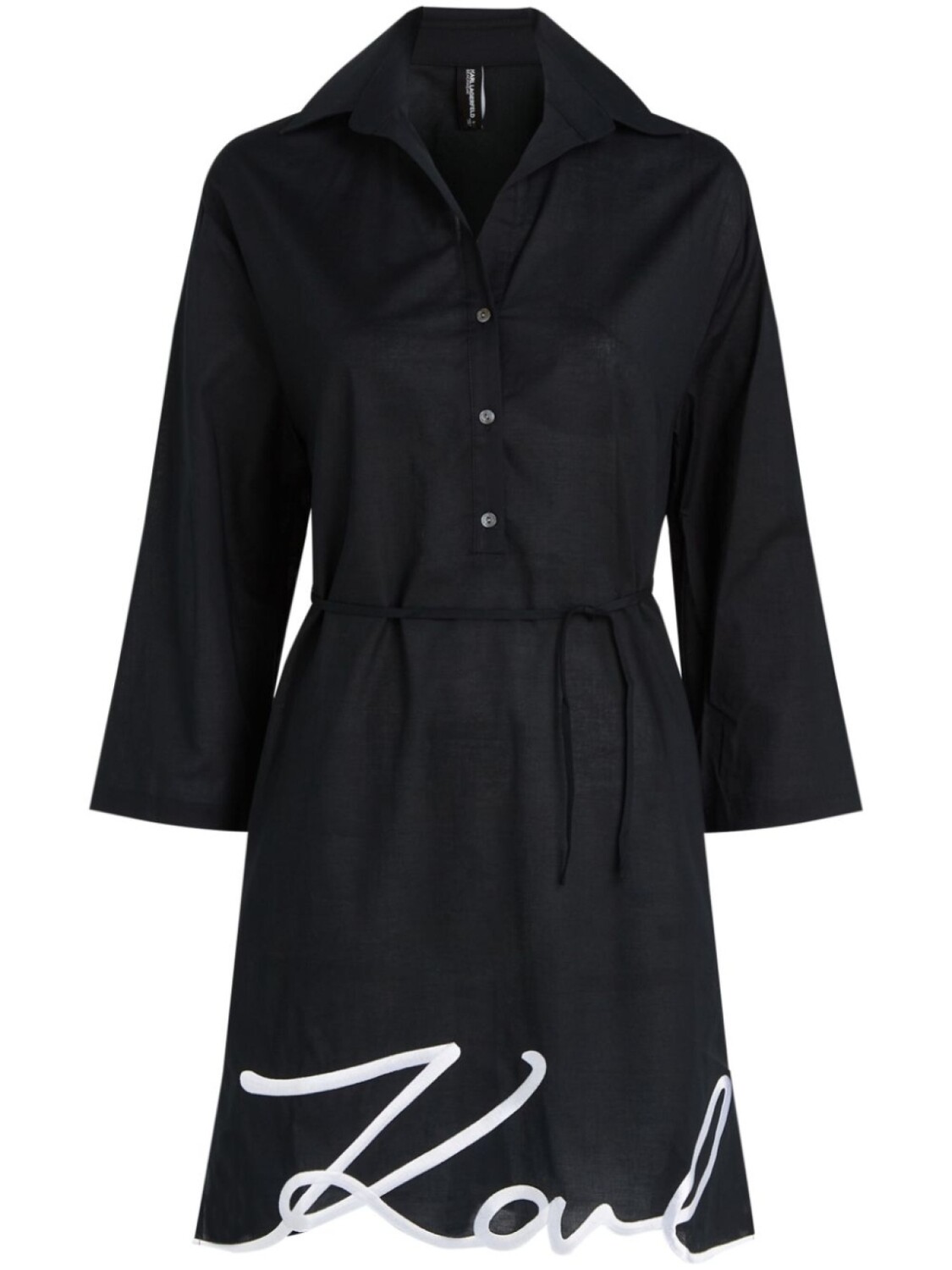 

Пляжное платье Signature Karl Lagerfeld, черный
