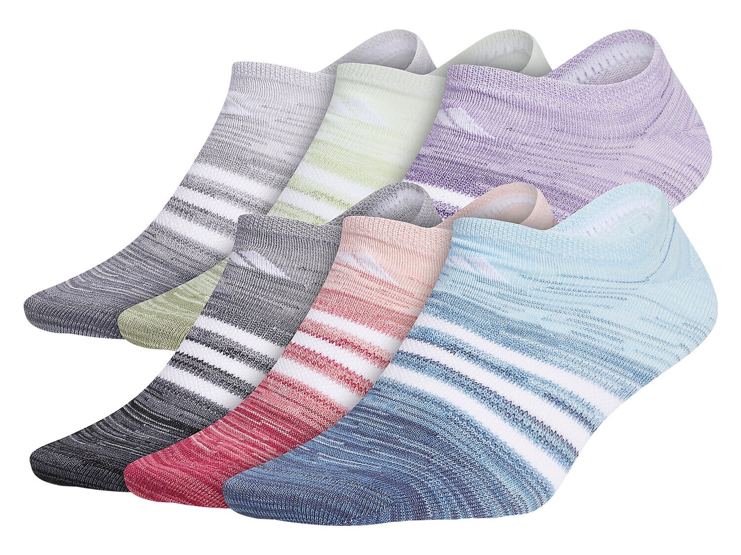 

Женские носки для выступлений Superlite Multi Space Dye, 6 шт. adidas, мультиколор
