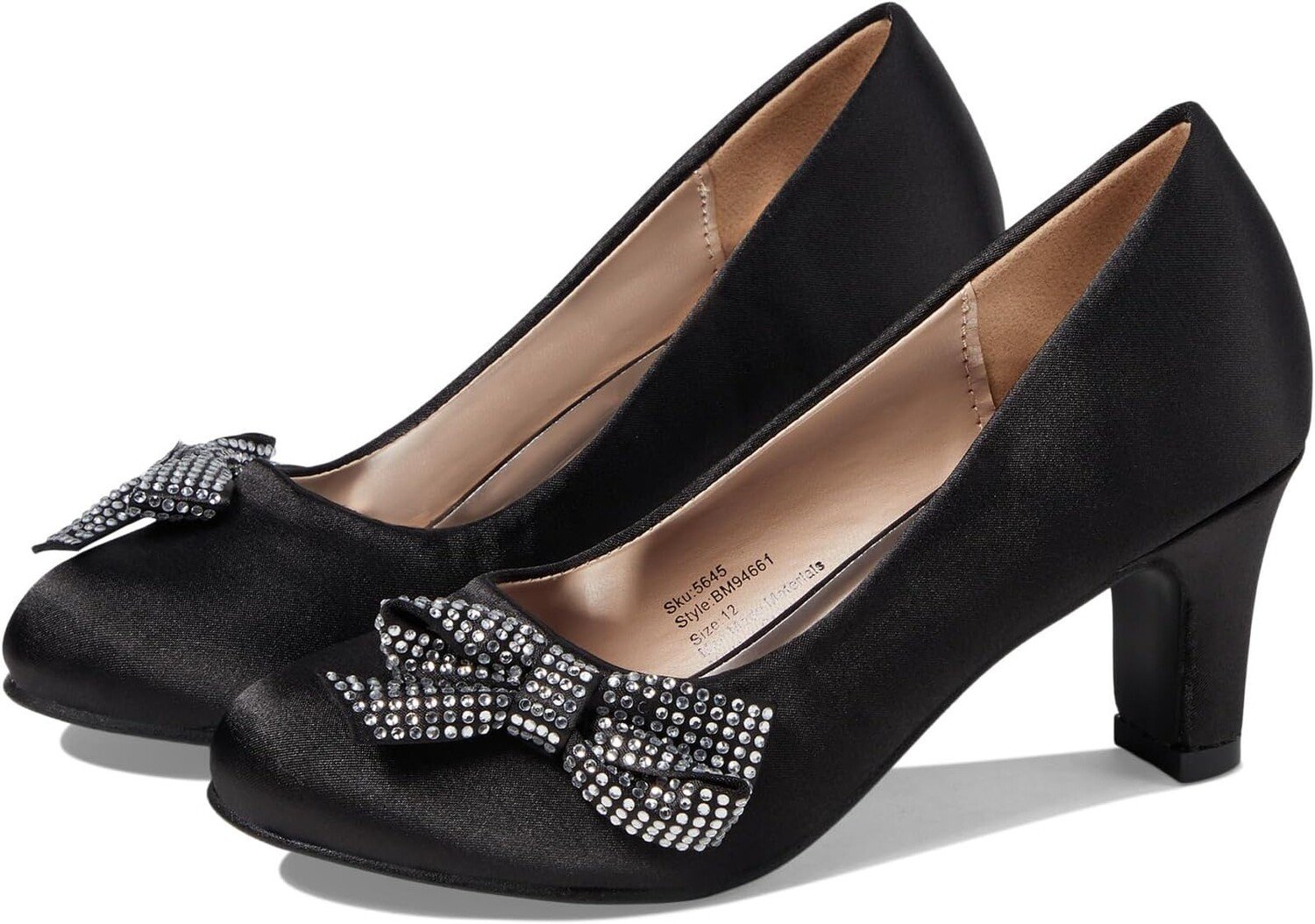 

Туфли Esme Bow Pump Badgley Mischka, черный