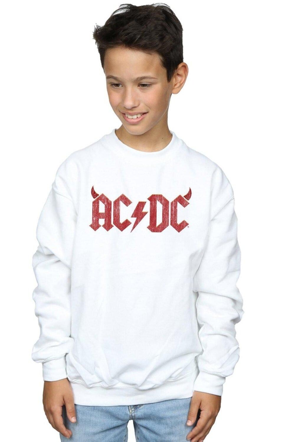 

Толстовка с логотипом Horns AC/DC, белый