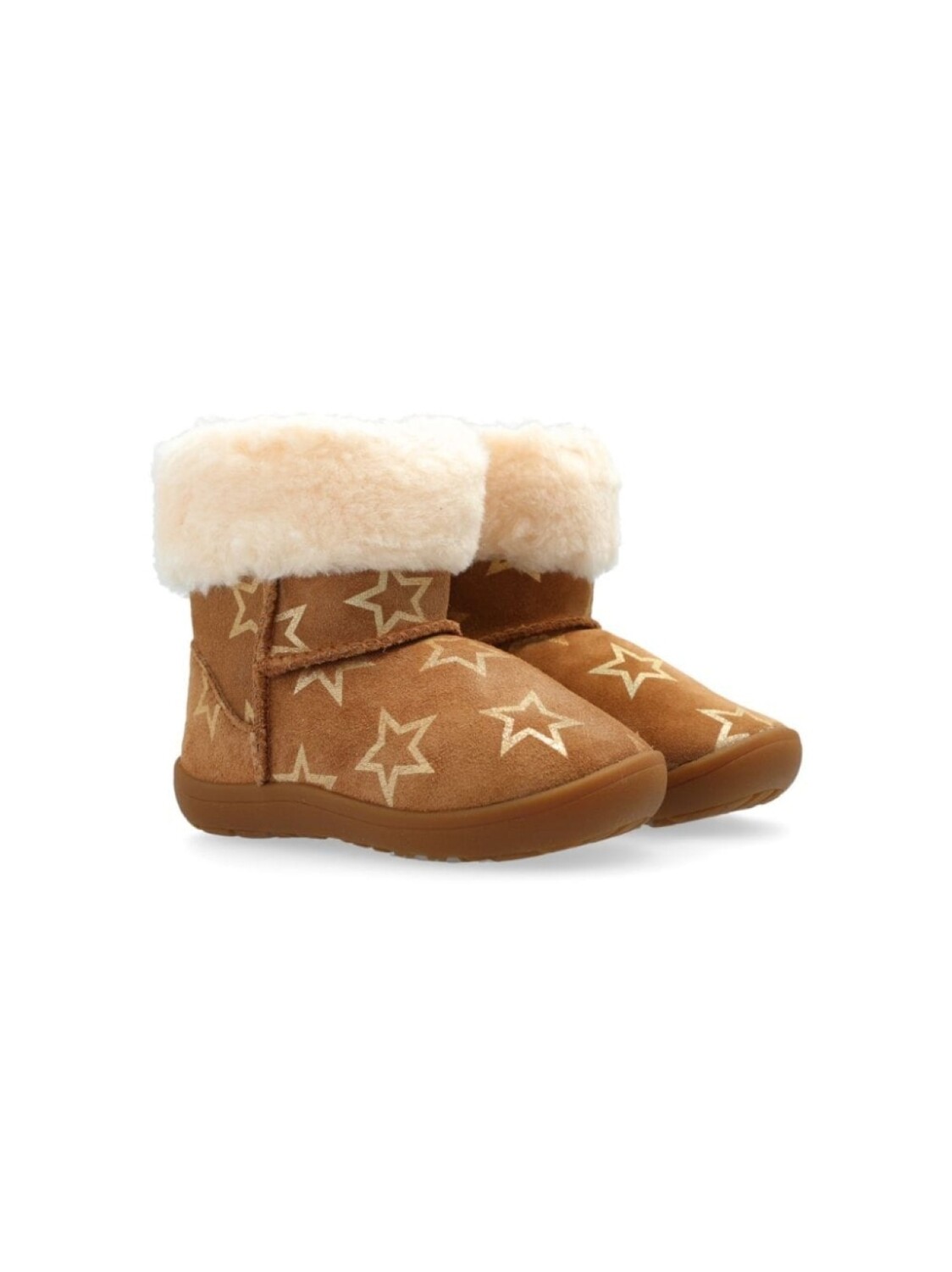 

Сапоги UGG Kids Sammee Iridescent Stars, коричневый