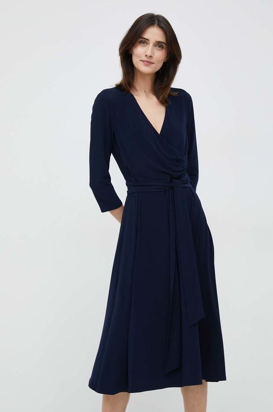 Платье Lauren Ralph Lauren, темно-синий лорен к совершенство