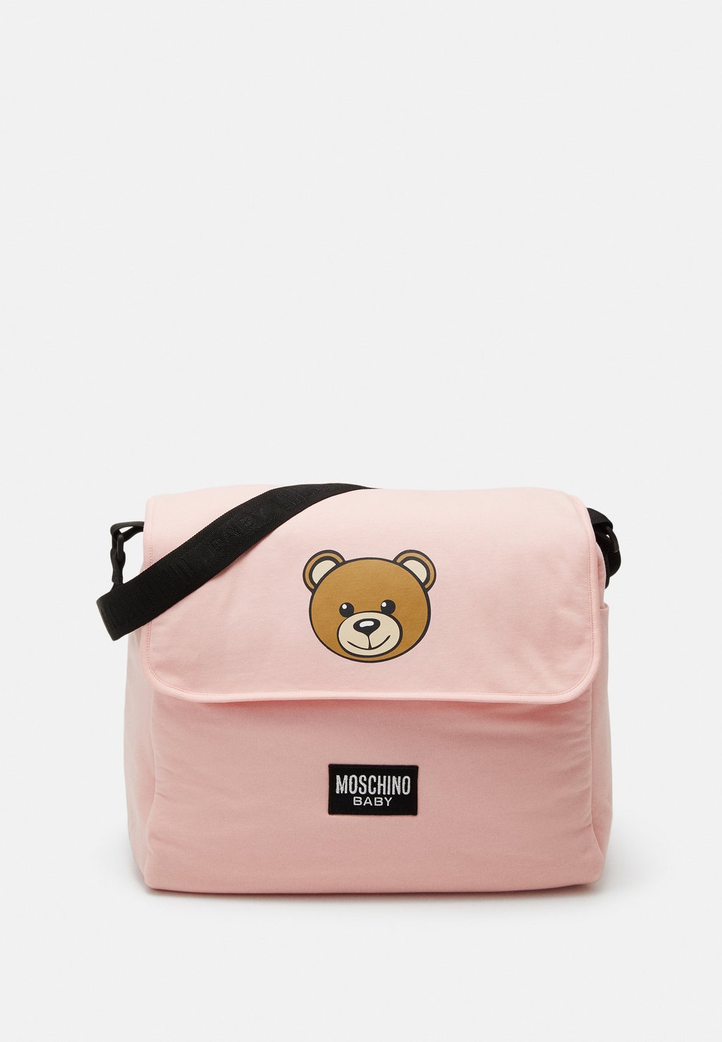 цена Пеленальная сумка BABY CHANGING BAG SET UNISEX MOSCHINO, розовый