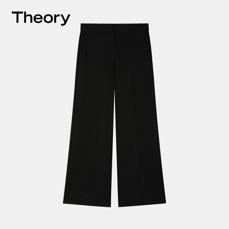 

Брюки широкие Theory женские, черный