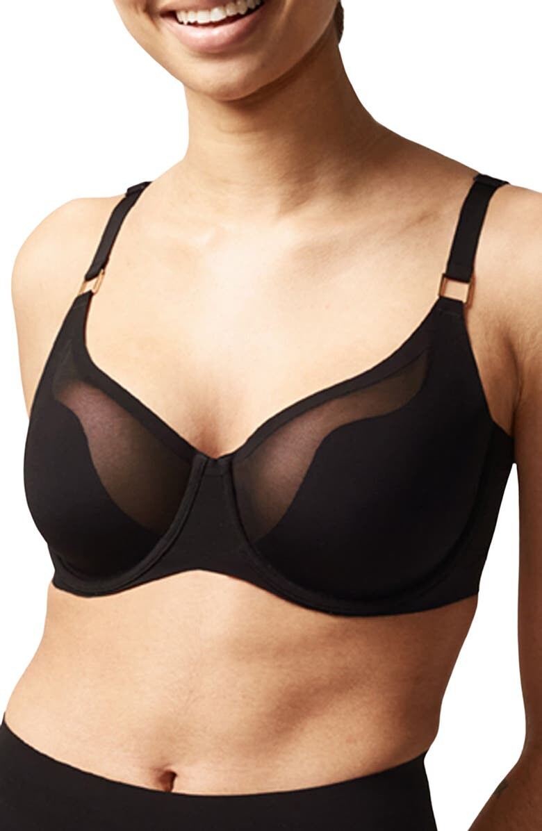 

Бюстгальтер без подкладки на косточках Pure Light CHANTELLE LINGERIE, черный