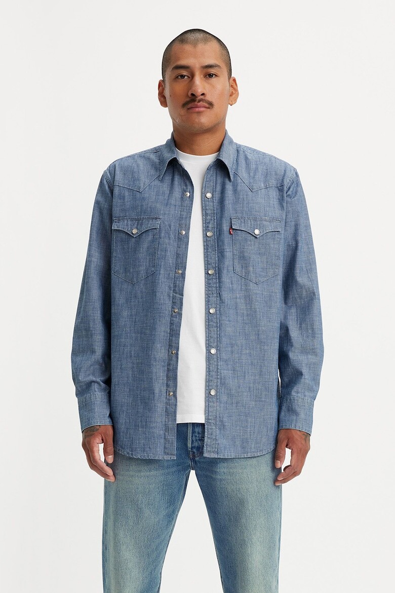 

Джинсовая рубашка Barstow с карманами Levi'S, синий