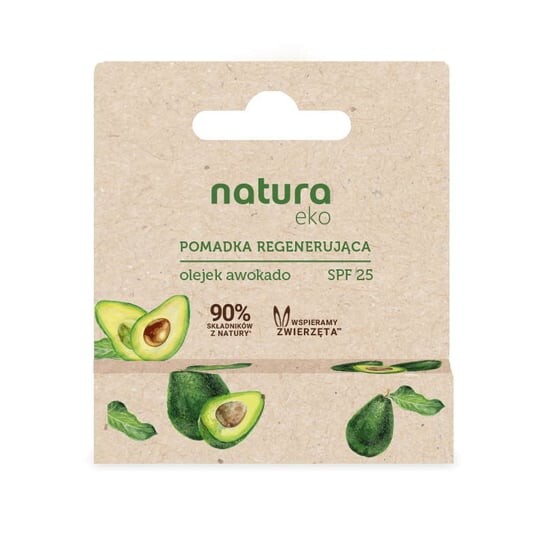

Защитная регенерирующая помада с маслом авокадо, 4,8 г Natura Eco