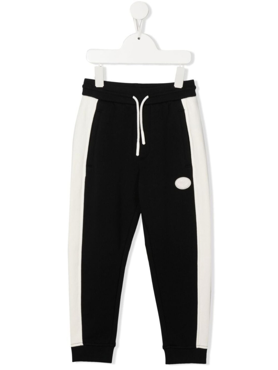 

Двухцветные спортивные брюки Emporio Armani Kids, синий