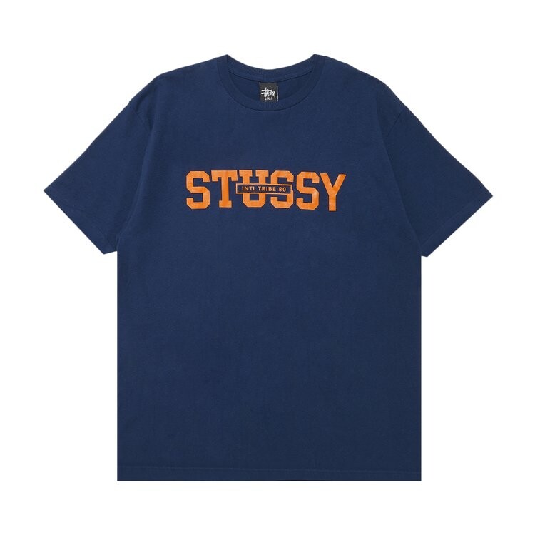 

Футболка Stussy Athletic Tribe 'Indigo', синий