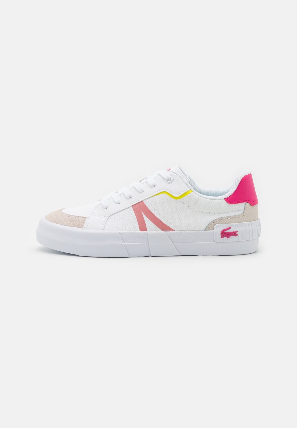 

Кроссовки Lacoste, белый/розовый