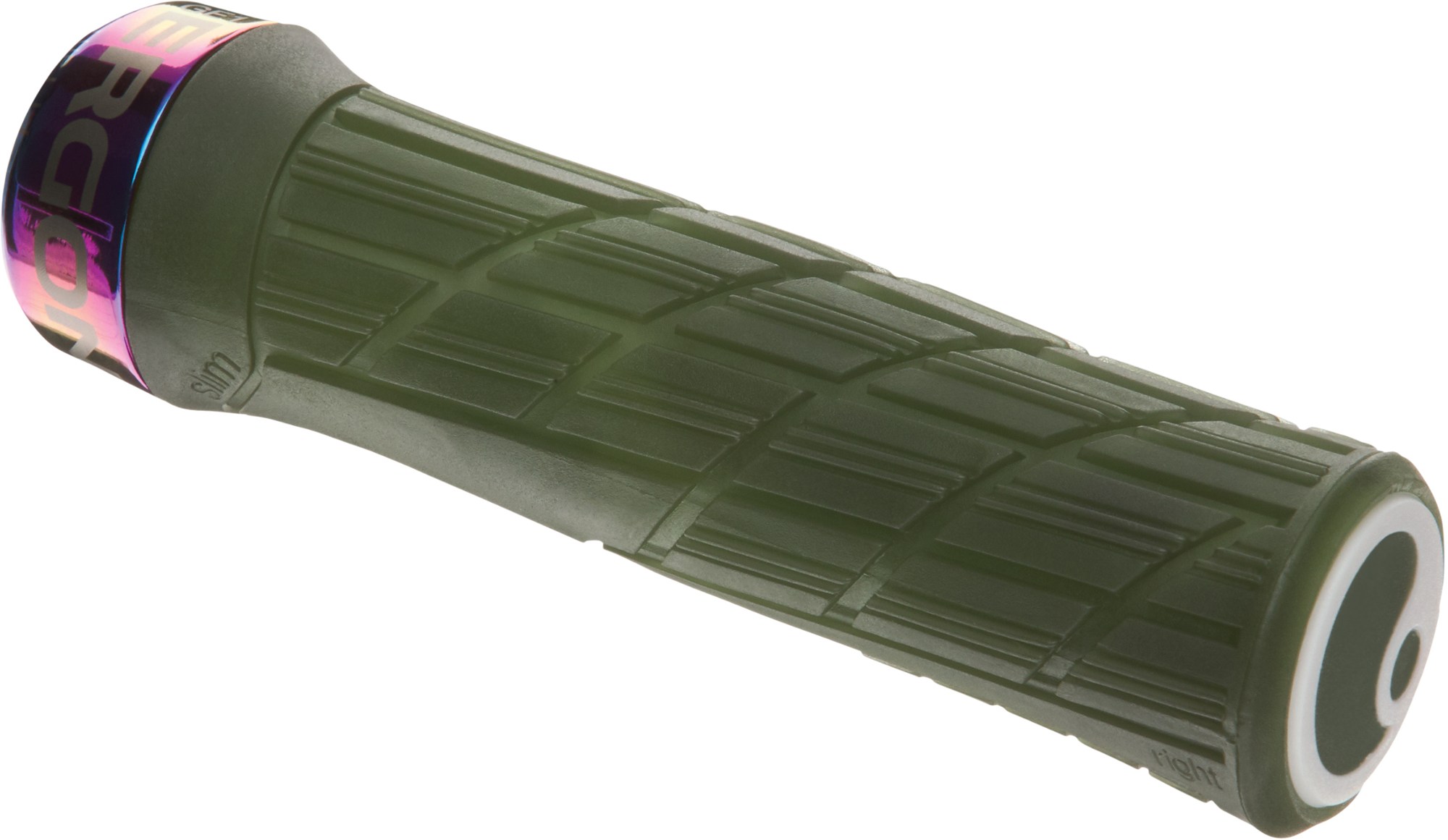 GE1 Evo Factory Slim фиксируемые ручки руля Ergon, зеленый