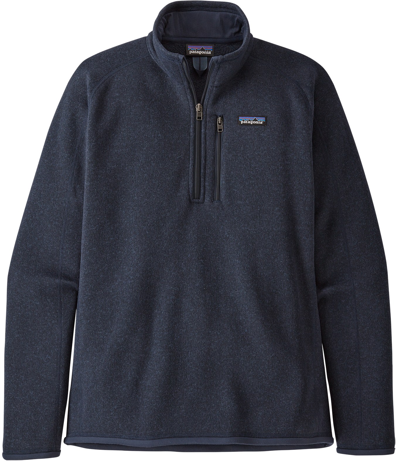 Флисовый пуловер Better Sweater с молнией в четверть — мужской Patagonia, синий пуловер better sweater с молнией в четверть женский patagonia белый