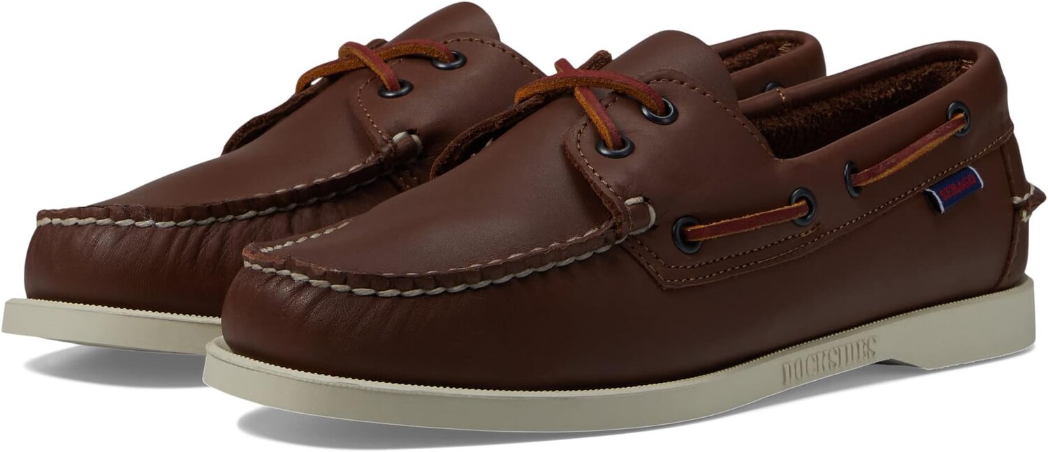 

Топсайдеры Docksides Portland Sebago, коричневый