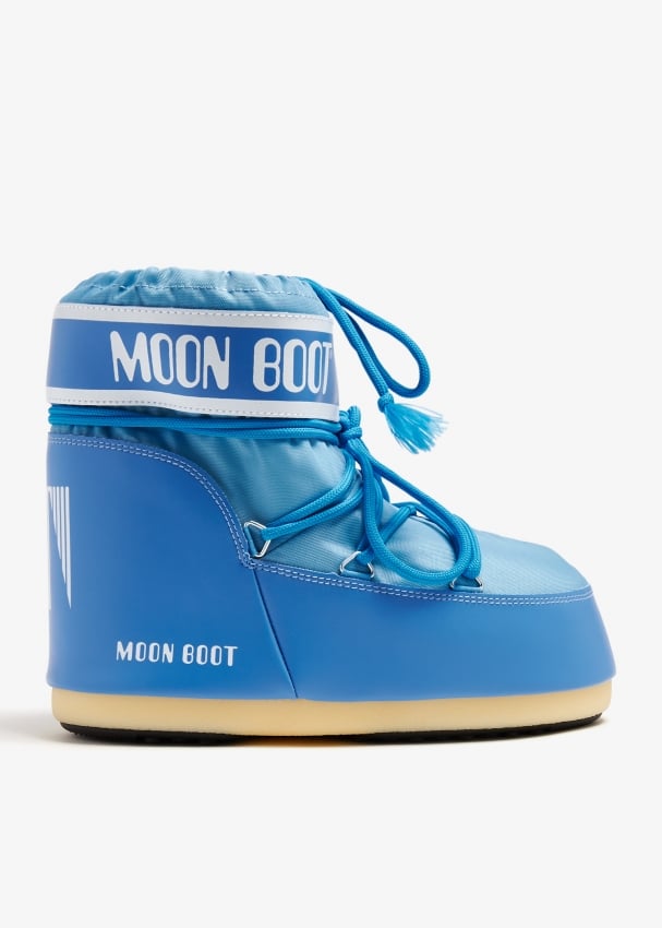 Ботинки Moon Boot Icon Low, синий ботинки moon boot icon low pony цвет cow print