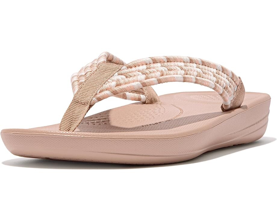 

Сандалии FitFlop Iqushion Art-Webbing Ergonomic Flip-Flops, цвет Beige Mix