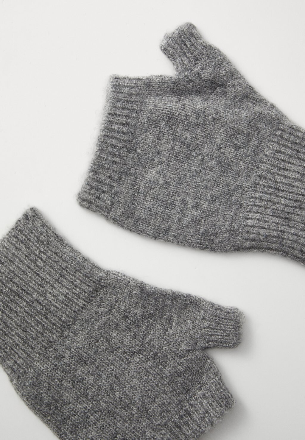 

Перчатки без пальцев MINI WRIST WARMERS KNITID, серый