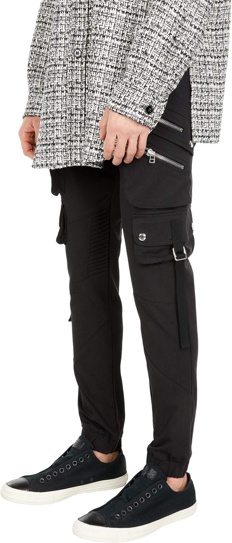 Классические брюки-карго Faith Connexion, черный корсет faith connexion размер 44 черный