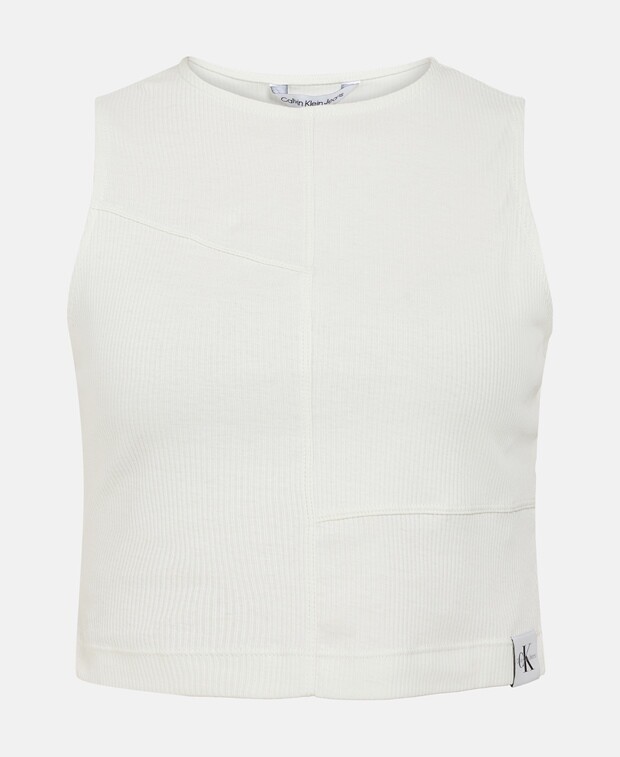 

Укороченный топ Calvin Klein, лед