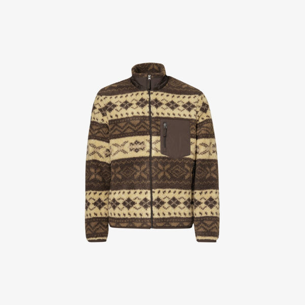 

Толстовка из жаккардового флиса и переработанного полиэстера Polo Ralph Lauren, мультиколор