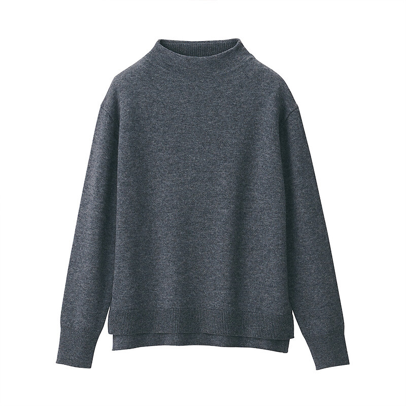 

Женский свитер Muji из шерсти яка, красный