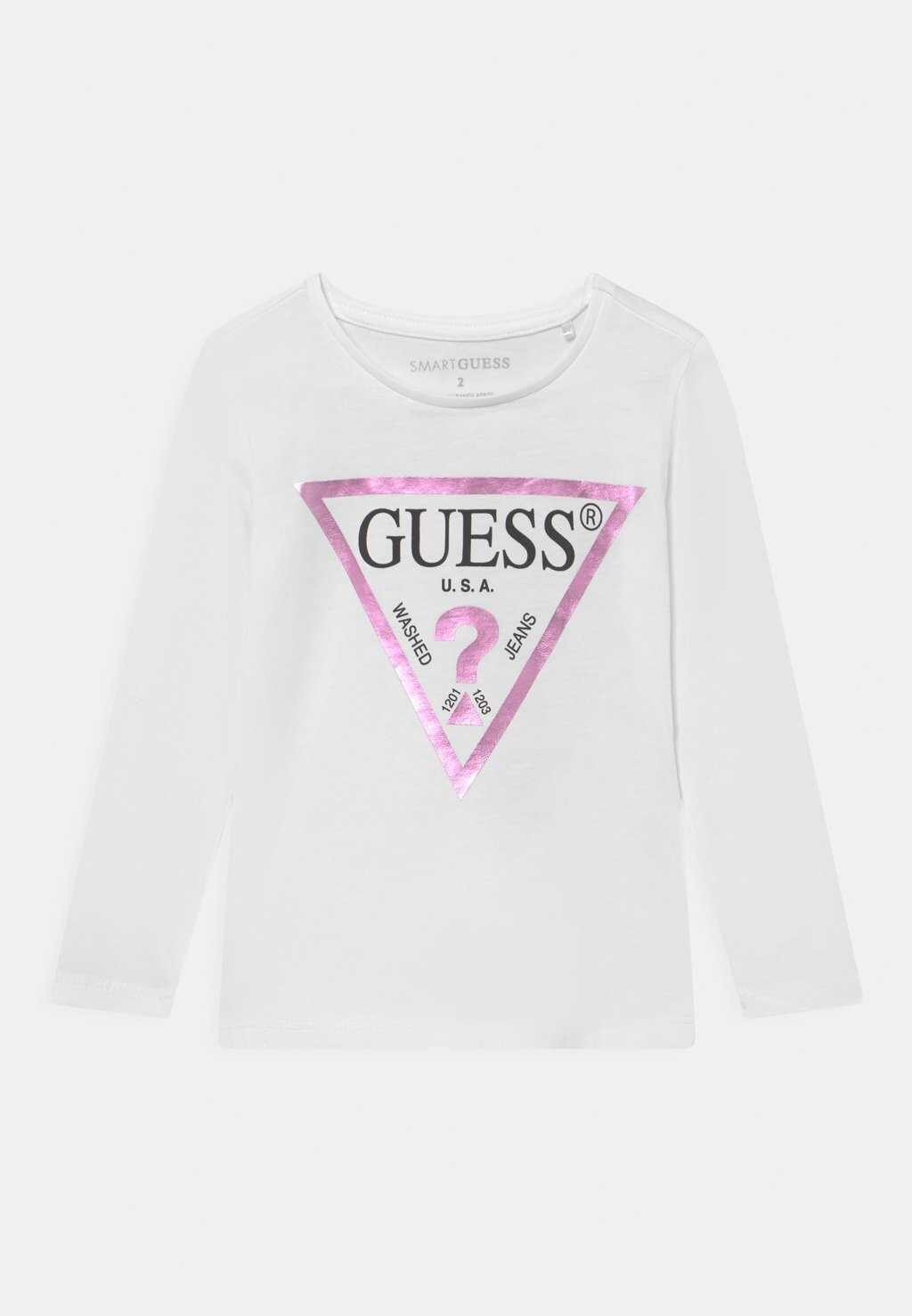 

Топ с длинными рукавами TODDLER CORE Guess, цвет true white