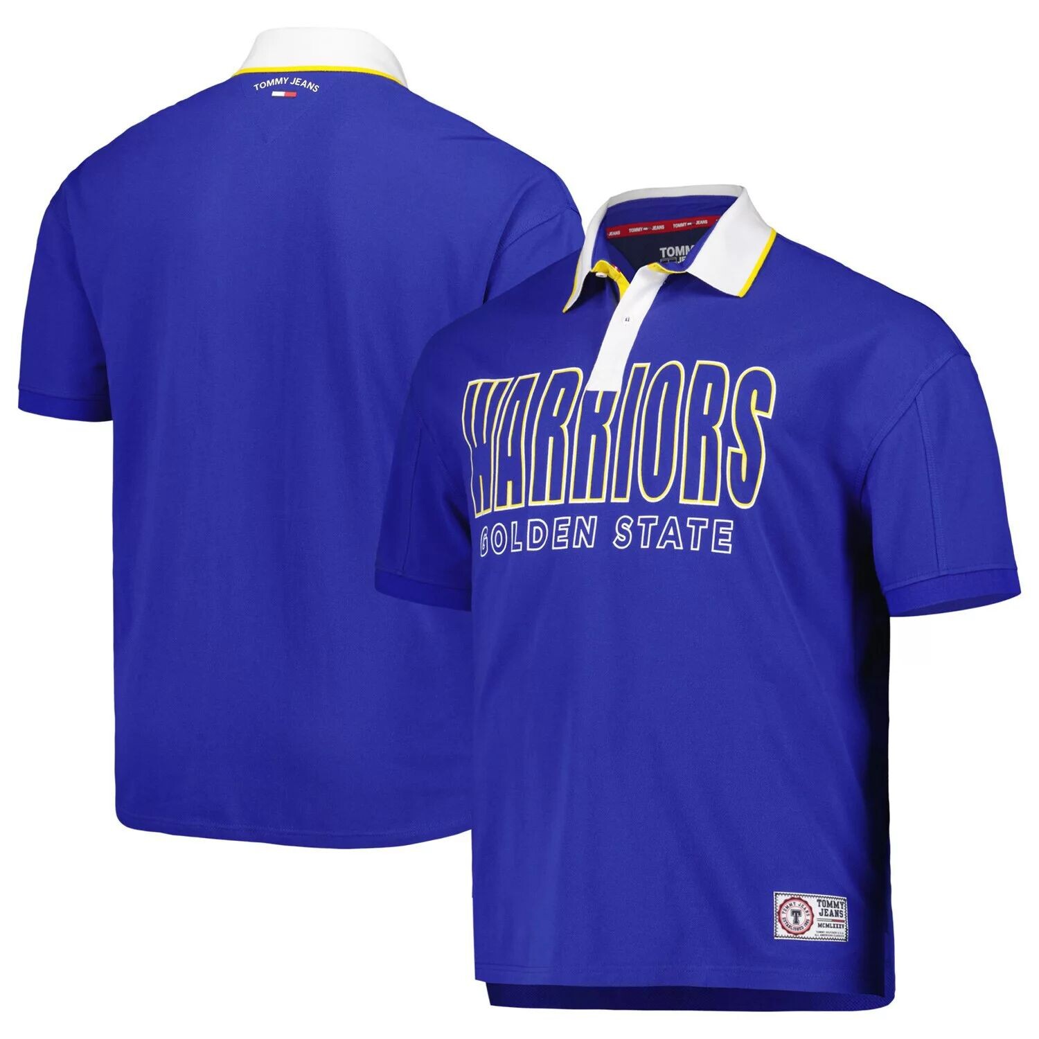 

Мужская футболка-поло Tommy Jeans Royal Golden State Warriors Stanley Pique