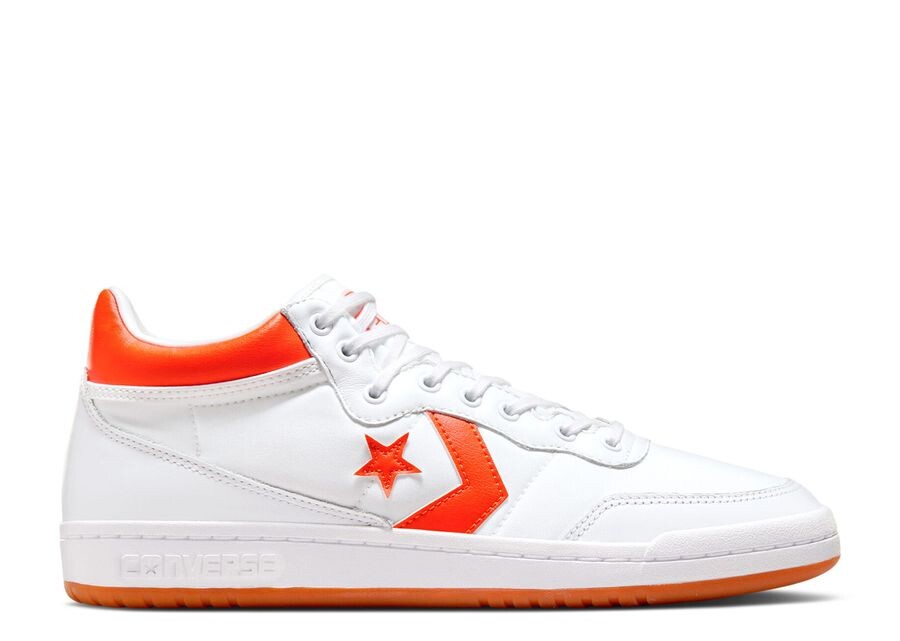 

Кроссовки Converse Fastbreak Pro Leather Mid, цвет White Orange
