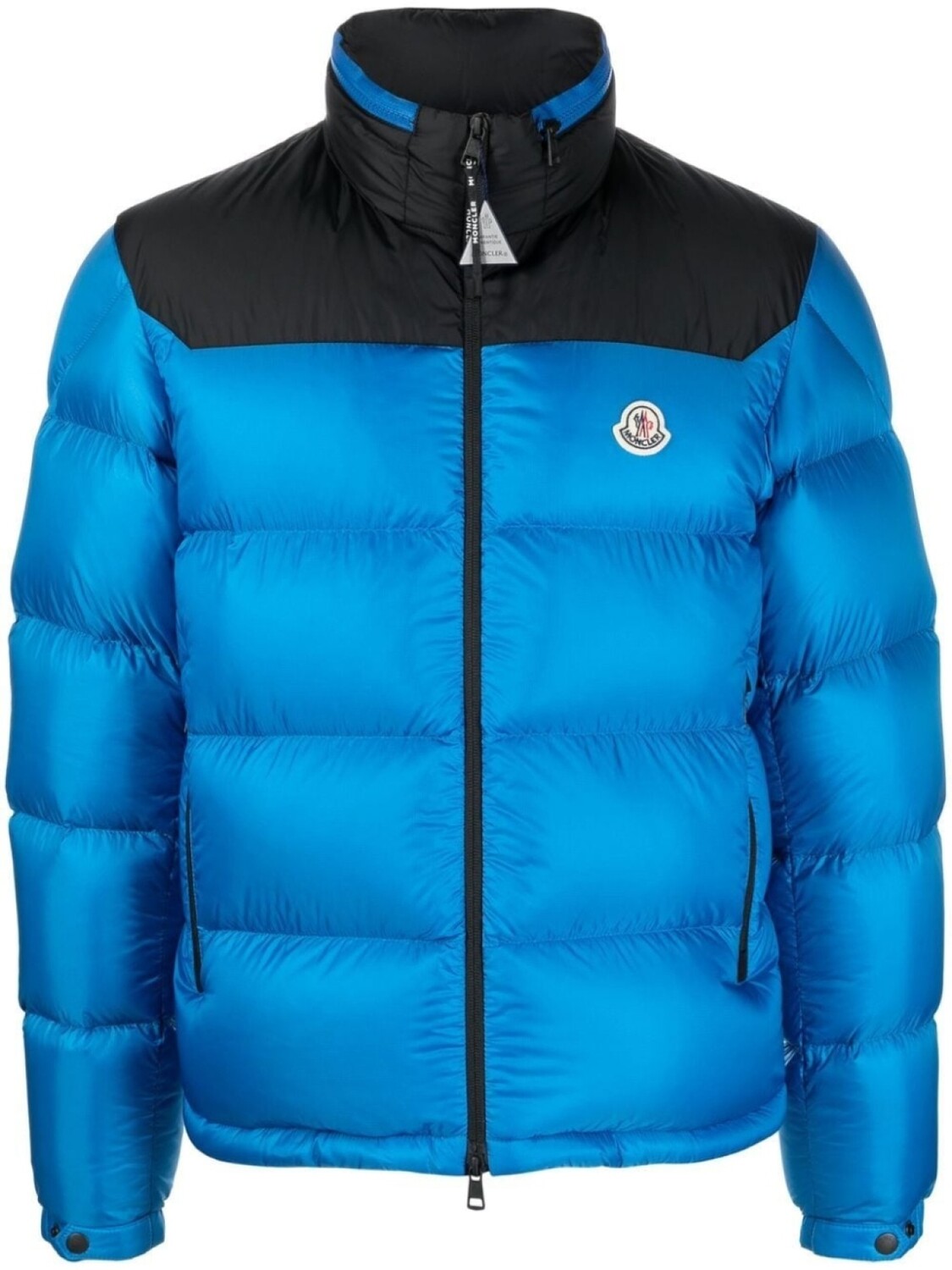 

Пуховик с логотипом Moncler, синий