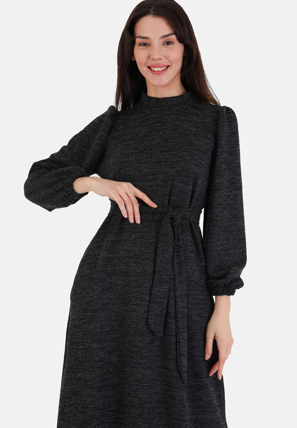 

Платье макси MODEST REFKA CASUAL Modanisa, черный