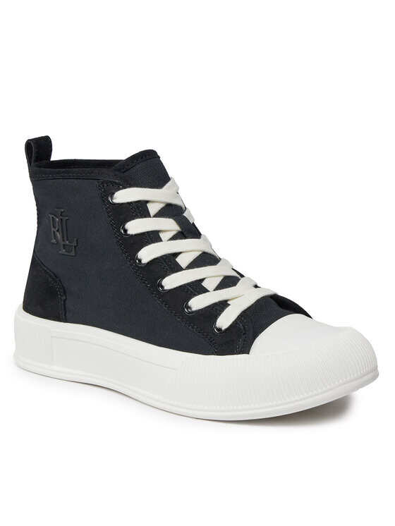 

Кроссовки из ткани Lauren Ralph Lauren, черный