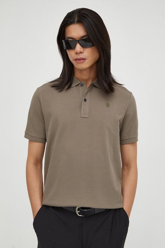 

Футболка-поло G-Star Raw, зеленый