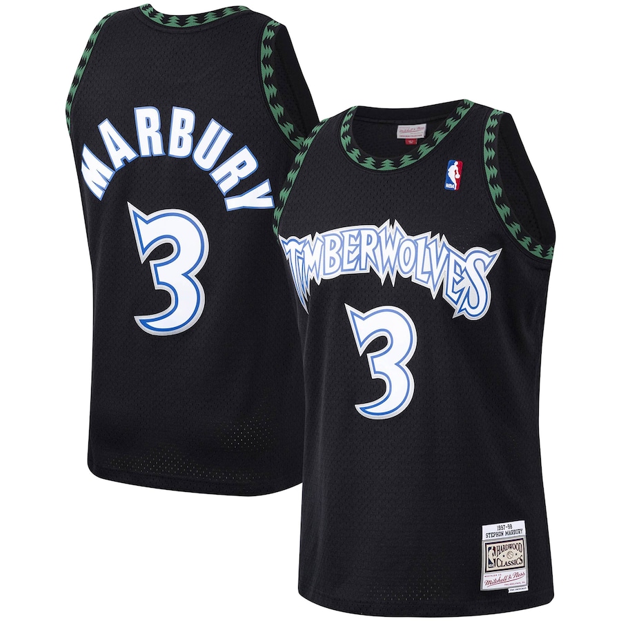 

Джерси Mitchell & Ness Minnesota Timberwolves, черный