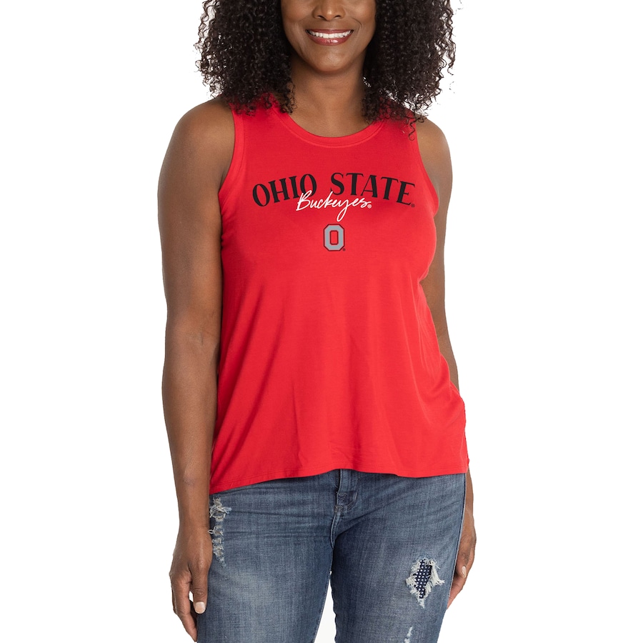 

Топ Flying Colors Apparel Ohio State Buckeyes, алый