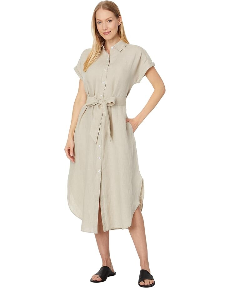 

Платье Tommy Bahama Coastalina Maxi Shirt, цвет Natural Linen