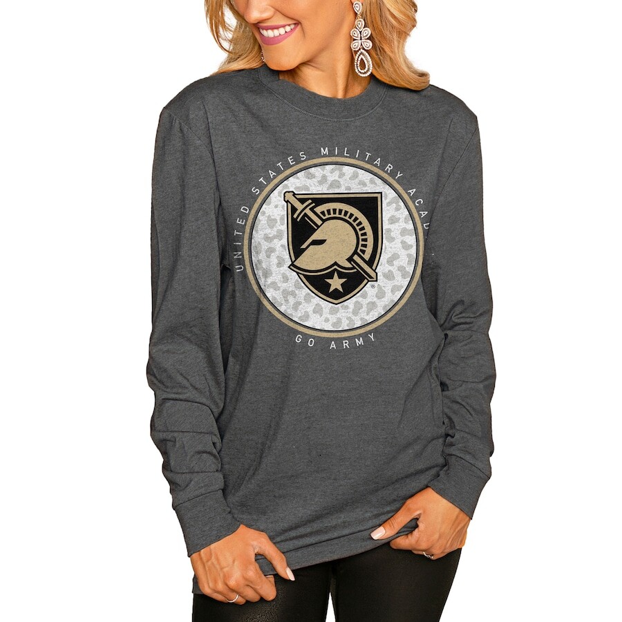 

Футболка с длинным рукавом Gameday Couture Army Black Knights, угольный