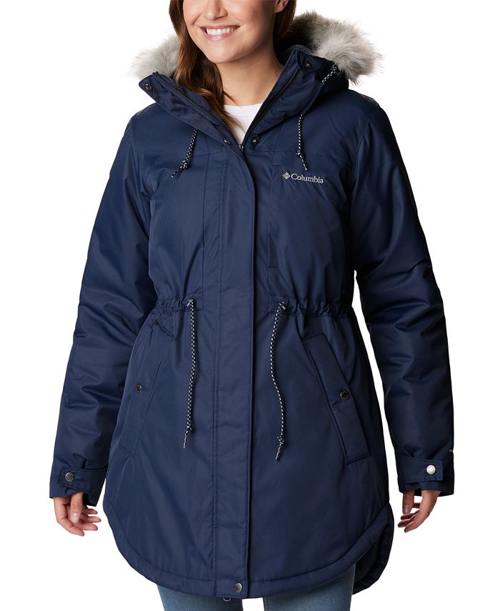 Женская куртка средней длины Suttle Mountain Columbia, синий