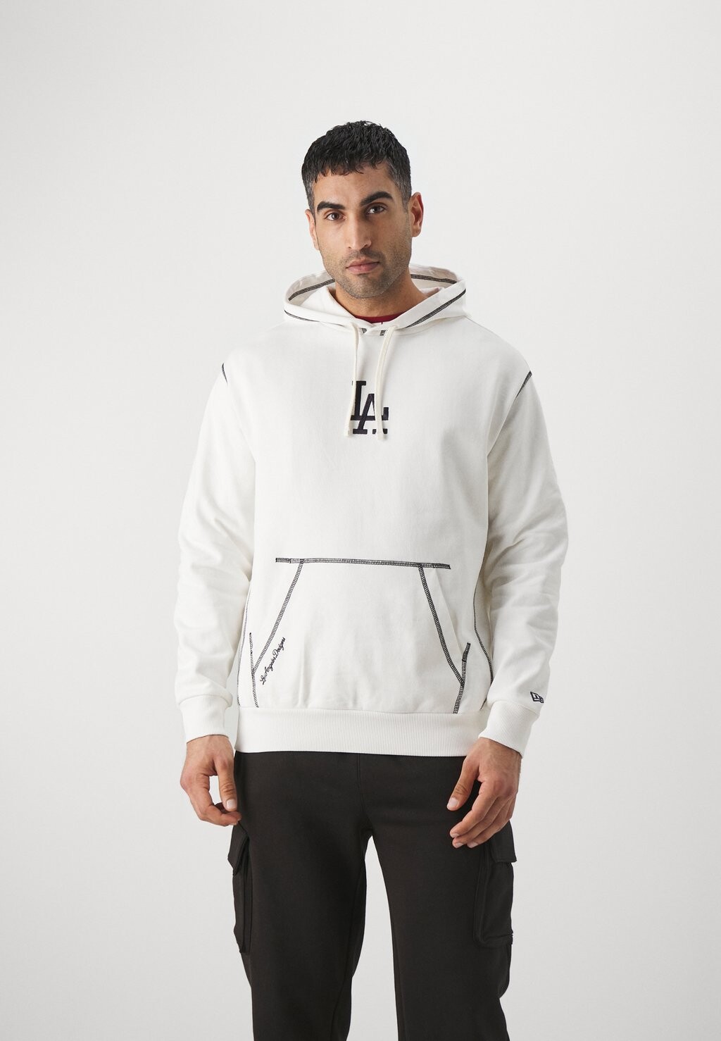 

Team Mlb Los Angeles Dodgers World Series Hoody New Era, цвет off-white