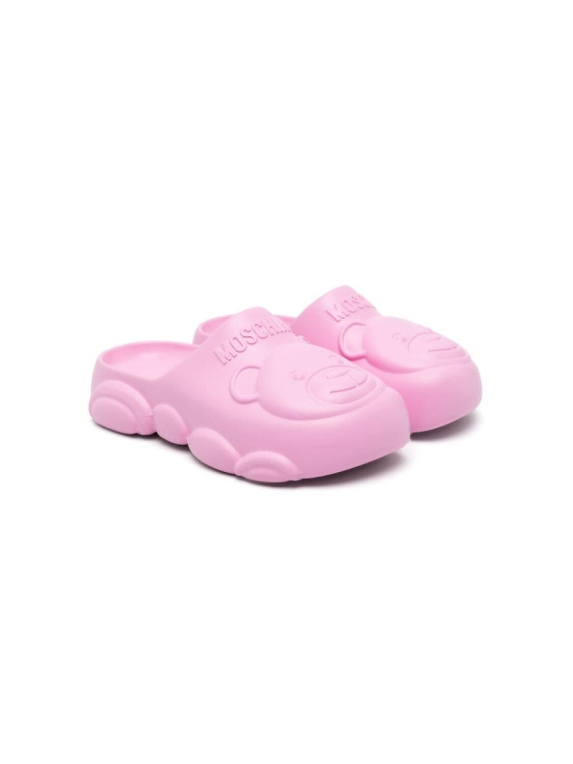 

Moschino Kids слиперы Teddy Bear на платформе, розовый