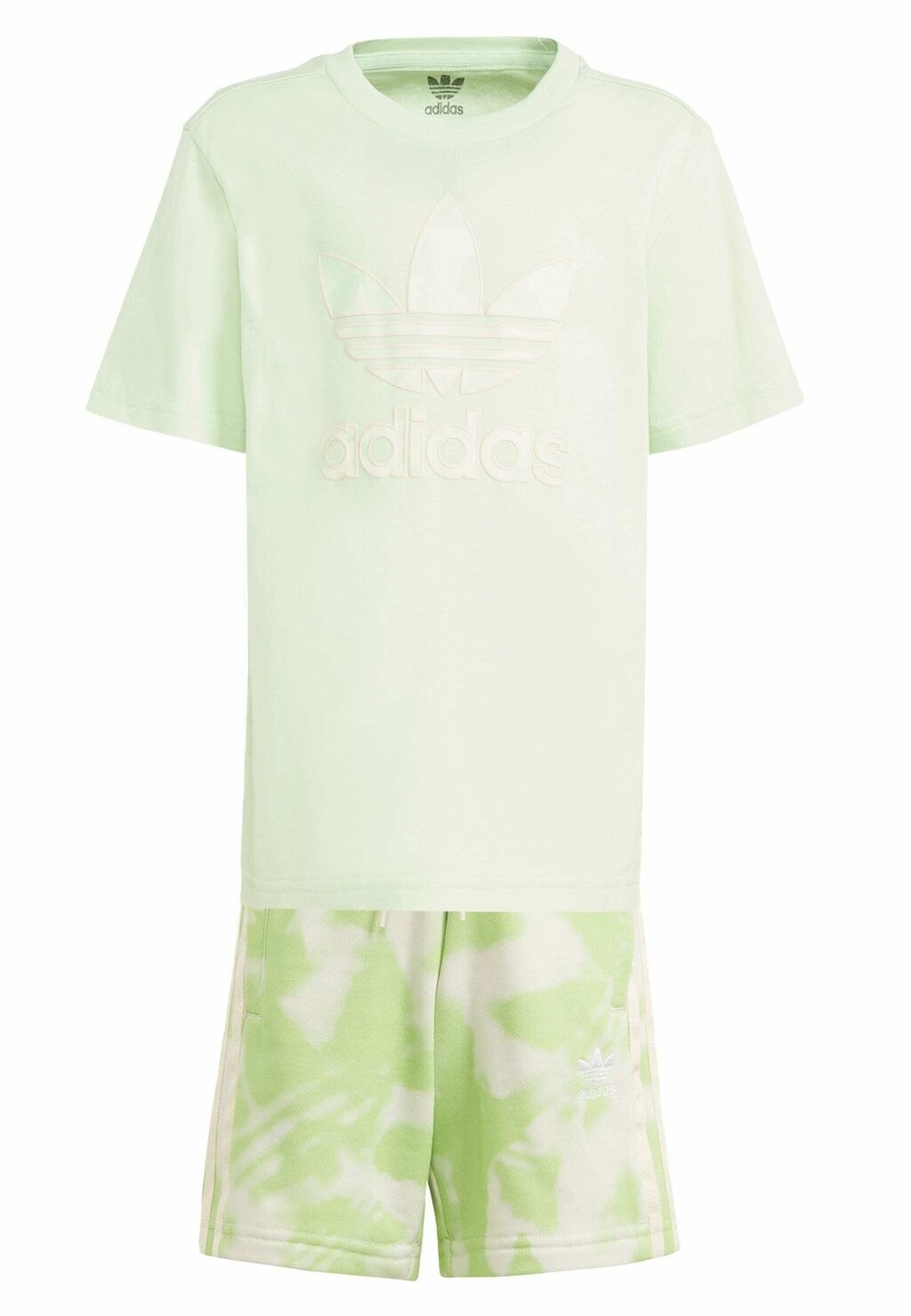 

Шорты ALLOVER PRINT TEE SET adidas Originals, цвет semi green spark