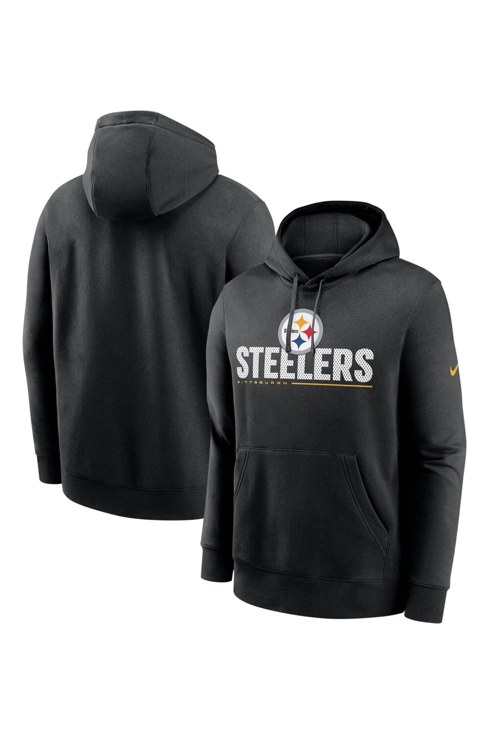 

Флисовая толстовка Nike Fanatics Pittsburgh Steelers Team Impact Club Nike, черный