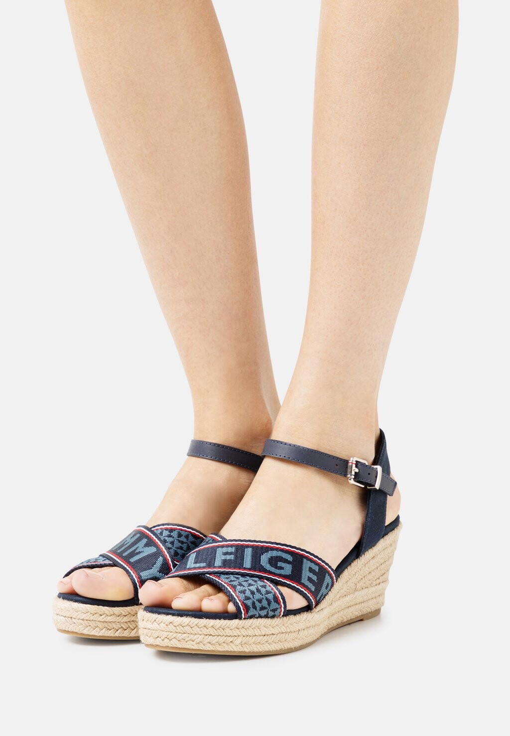 

Эспадрильи LOW WEDGE Tommy Hilfiger, темно-синий