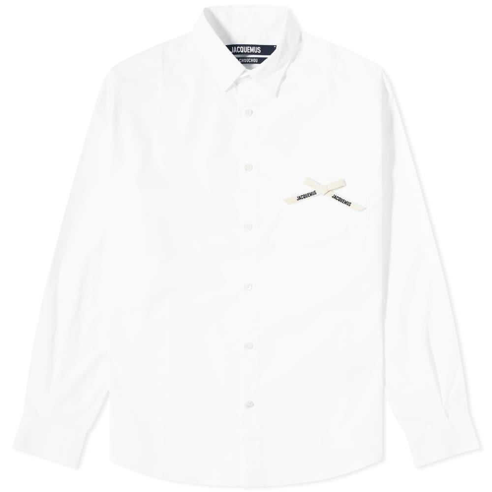 

Рубашка с лентой Jacquemus Simon, белый