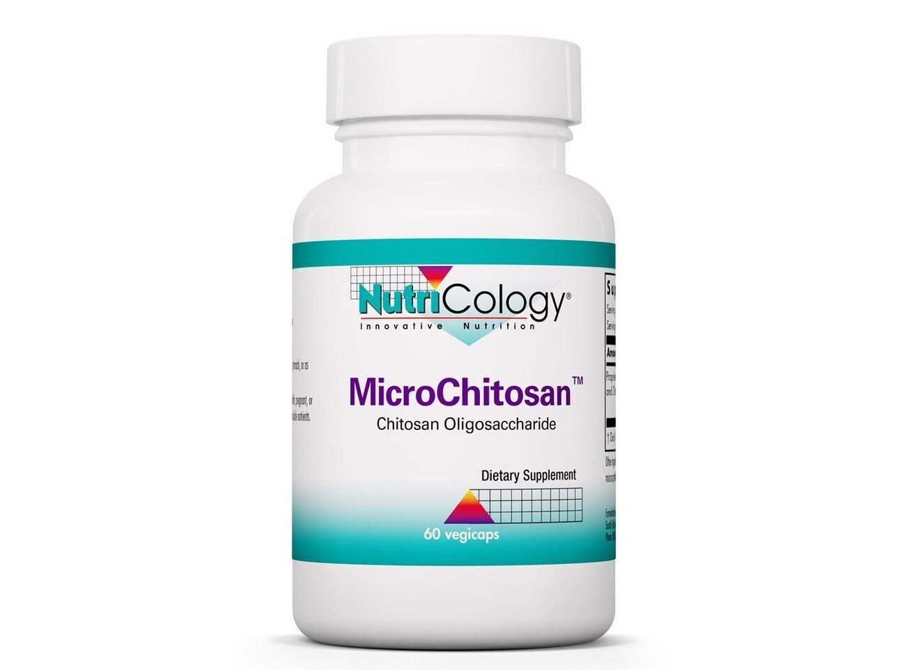 

Nutricology, МикроХитозан, 60 вегетарианских капсул