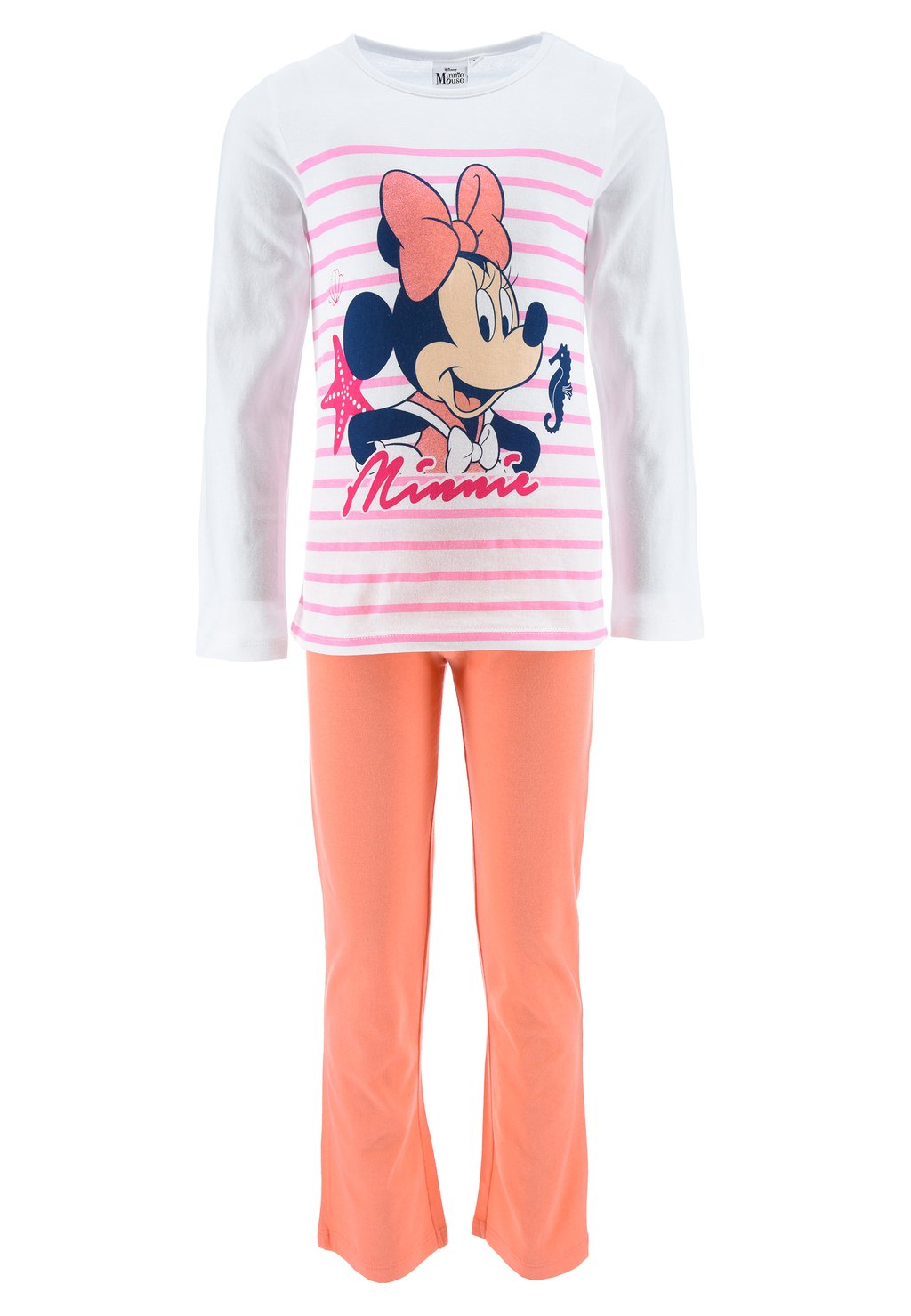 Комплект ночного белья SET Mickey & Minnie, цвет pink