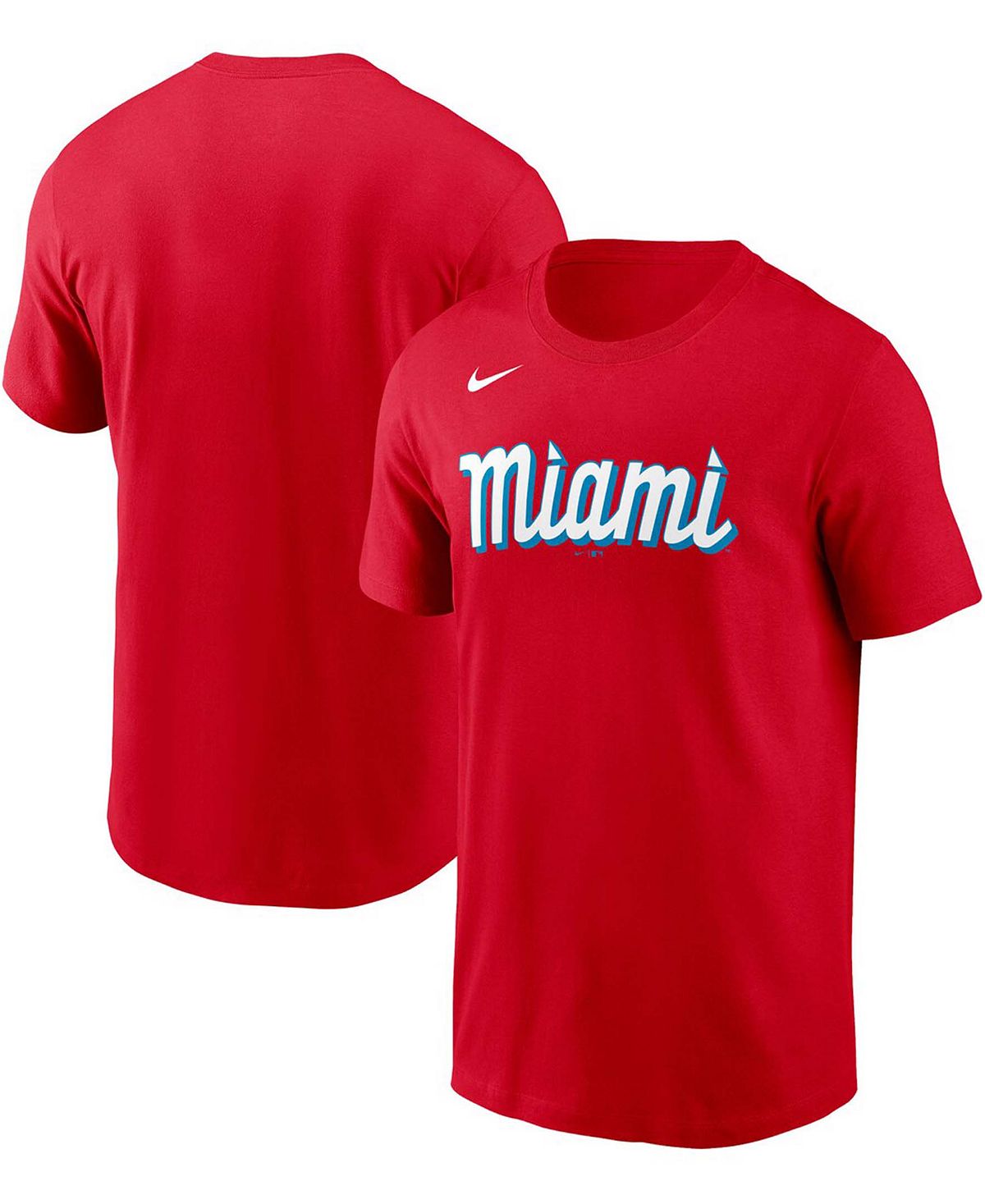 

Мужская футболка Miami Marlins City Connect с надписью Nike